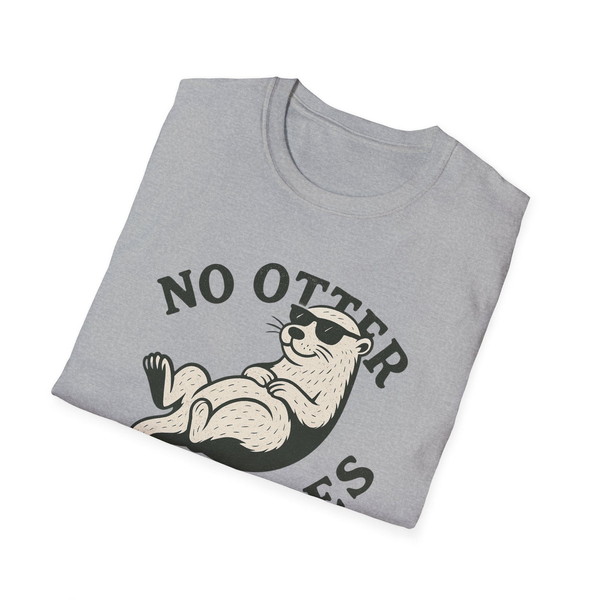 Otter T-Shirt - 'No Otter Worries' Softstyle Tee