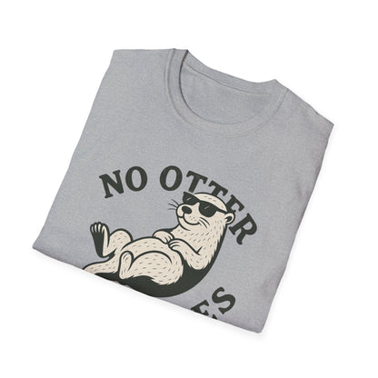 Otter T-Shirt - 'No Otter Worries' Softstyle Tee