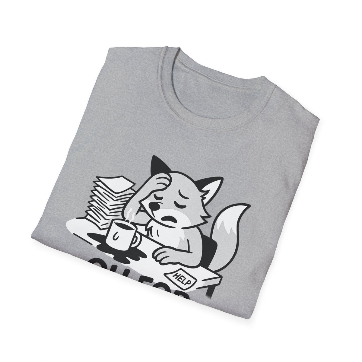 Fox T-Shirt - 'Oh For Fox Sake' Softstyle Tee