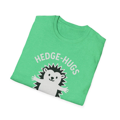 Hedgehog T-Shirt - 'Hedge-Hugs' Softstyle Tee