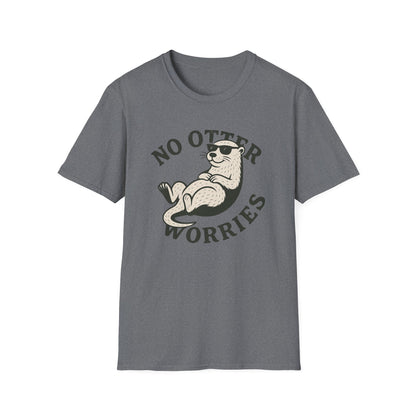 Otter T-Shirt - 'No Otter Worries' Softstyle Tee