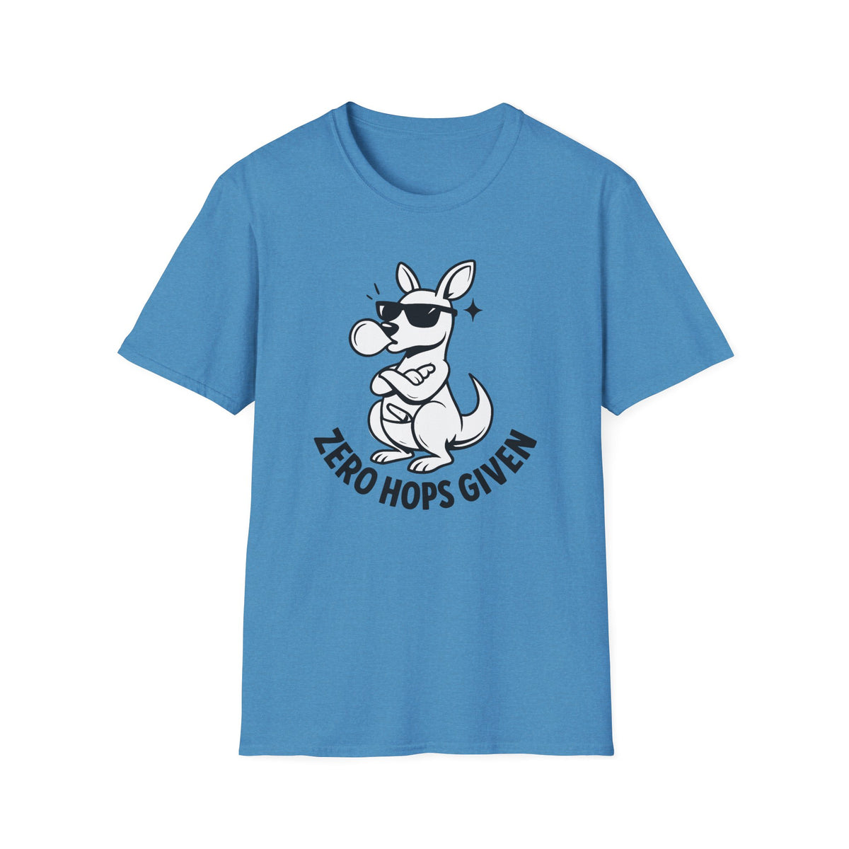 Kangaroo T-shirt - 'Zero Hops Given Tee' Softstyle Tee
