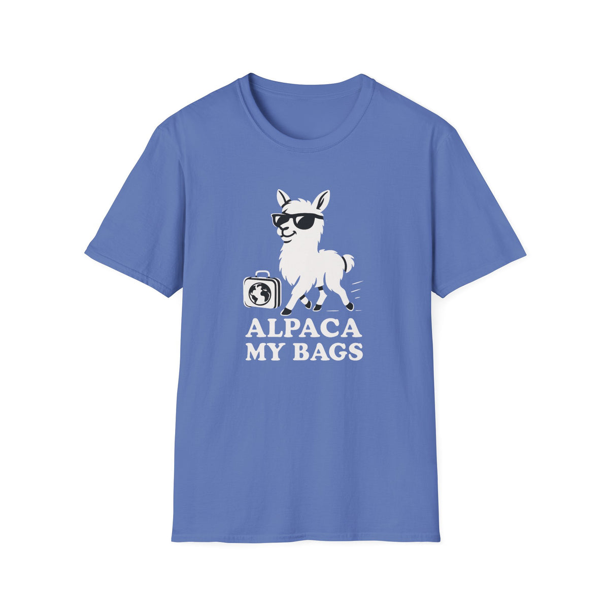 Alpaca T-Shirt - 'Alpaca My Bags' Softstyle Tee
