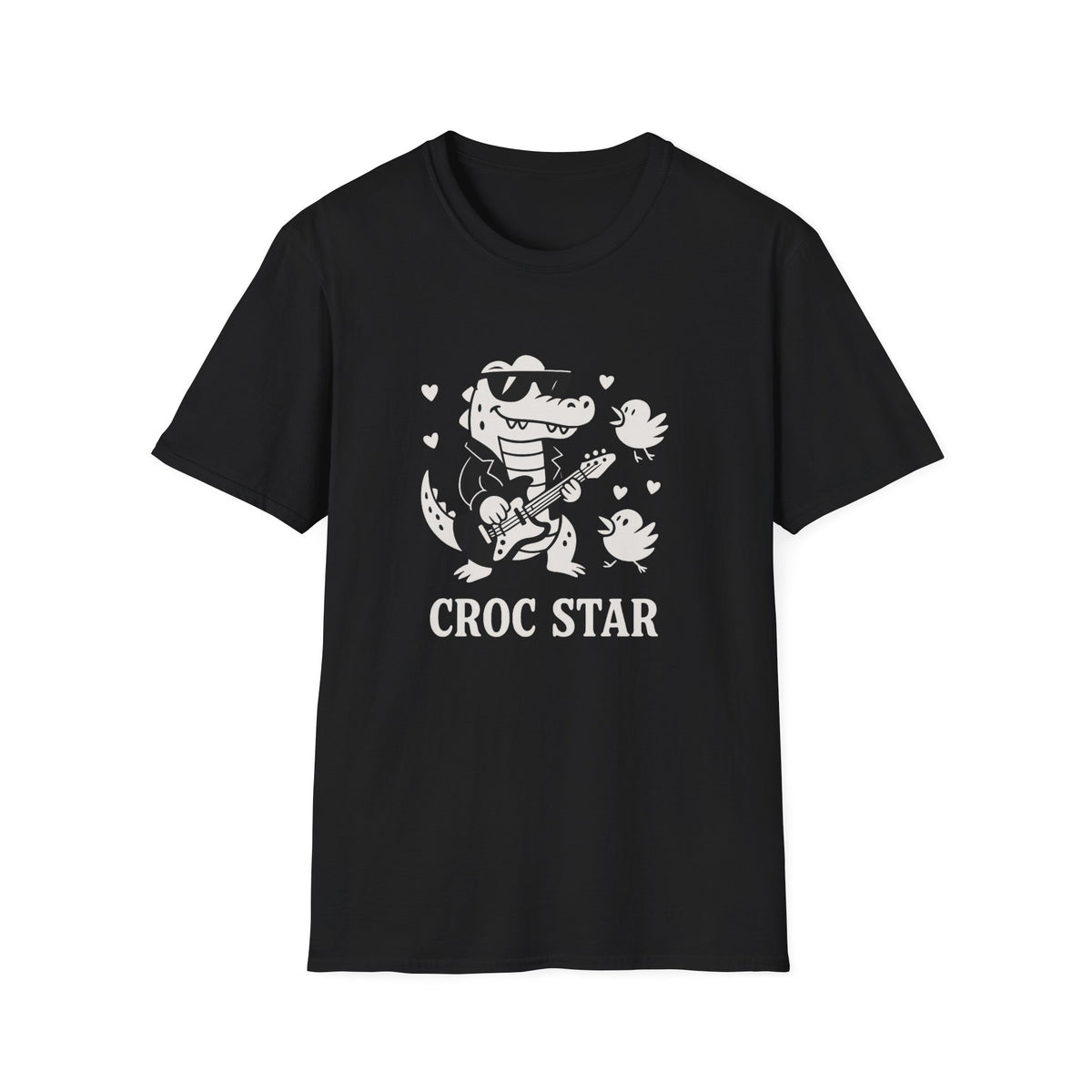 Crocodile T-Shirt - 'Croc Star' Softstyle Tee