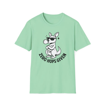 Kangaroo T-shirt - 'Zero Hops Given Tee' Softstyle Tee