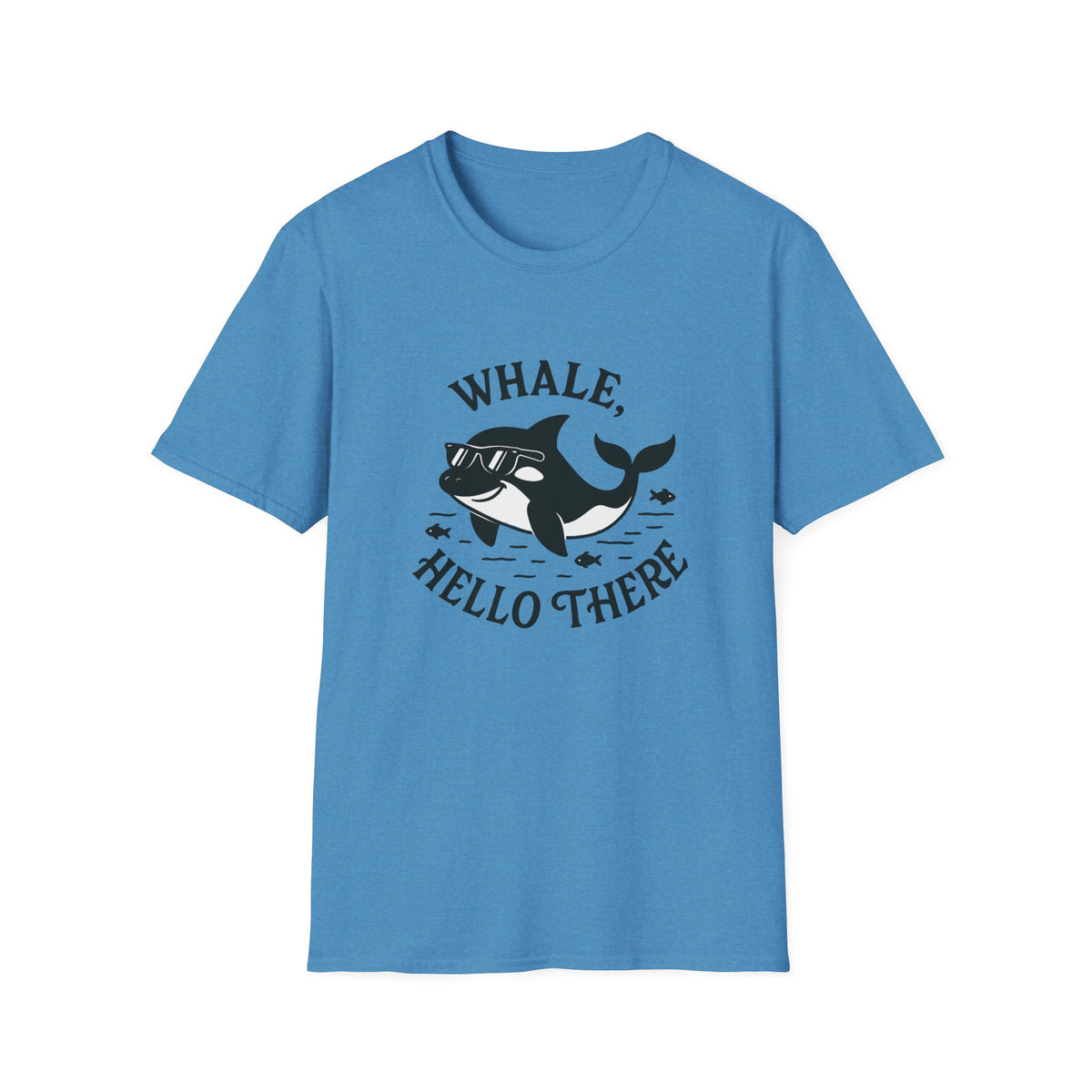 Whale T-Shirt - 'Whale Hello There' Softstyle Tee
