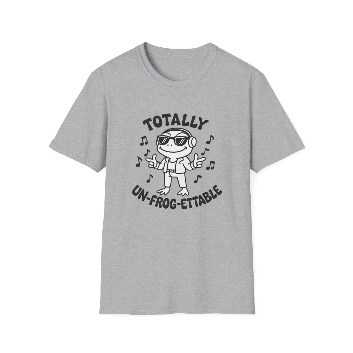Frog T-Shirt - 'Totally Un-Frog-Gettable' Softstyle Tee