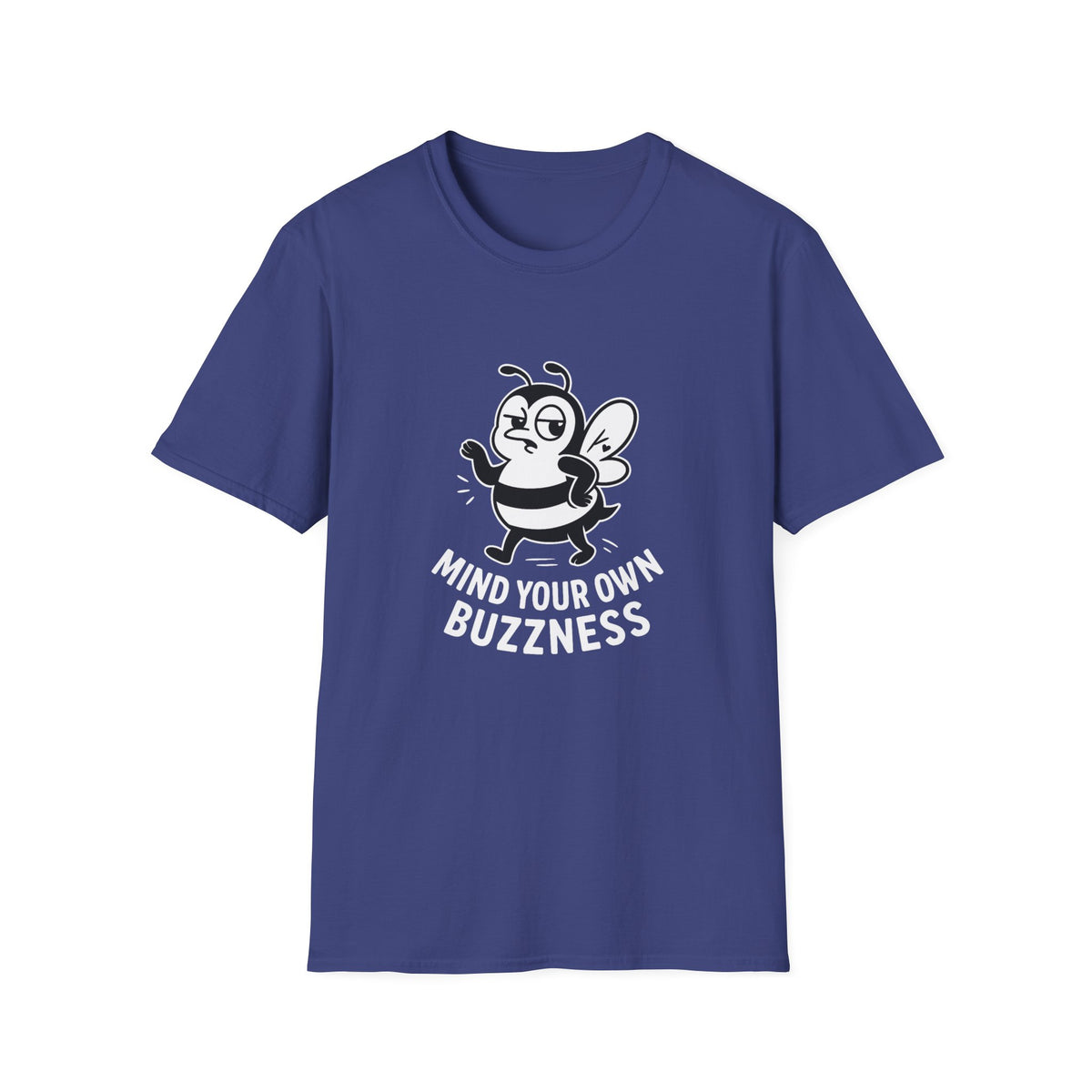 Bee T-Shirt - 'Mind Your Own Buzzness' Softstyle Tee