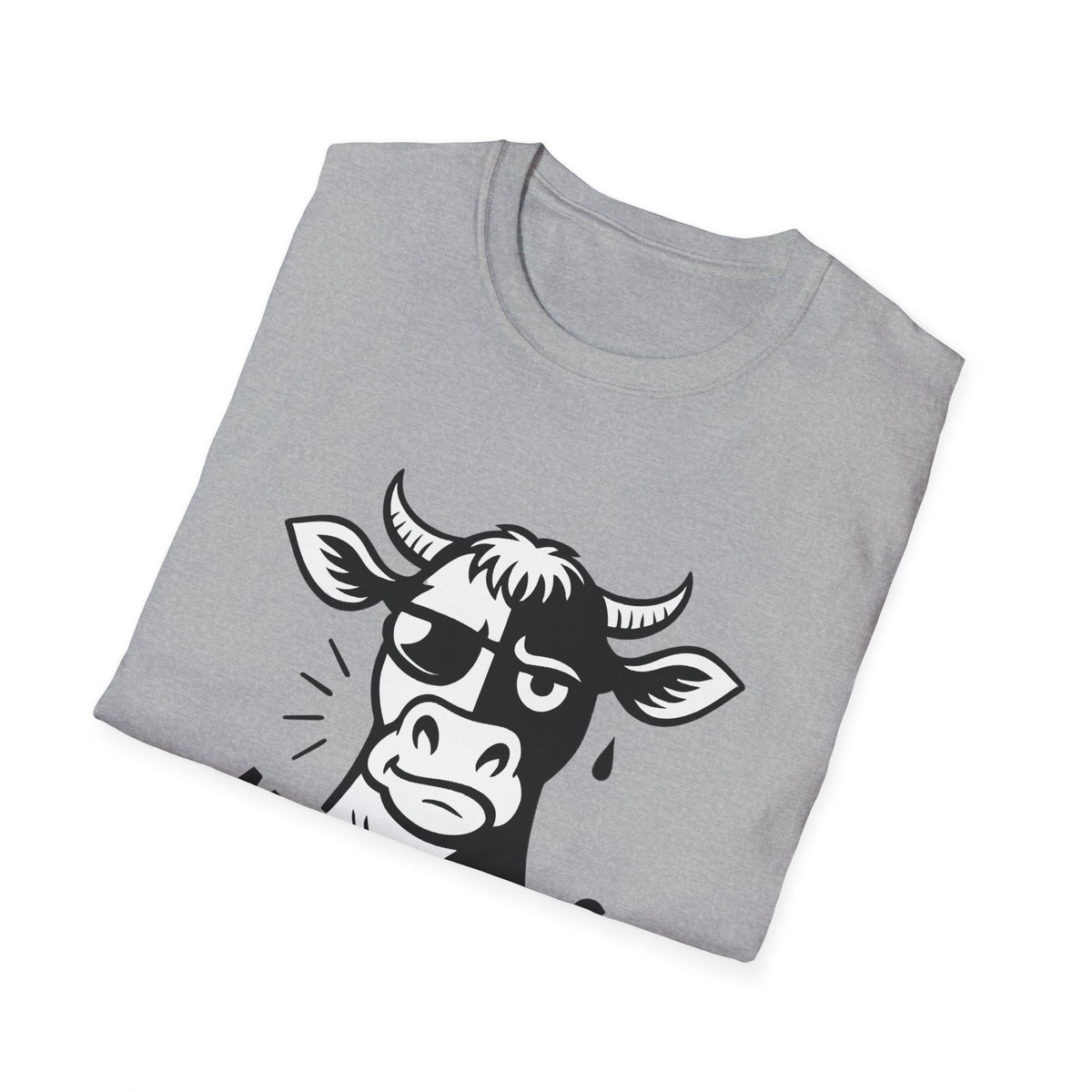 Cow T-Shirt - 'Moo-D Swing' Softstyle Tee