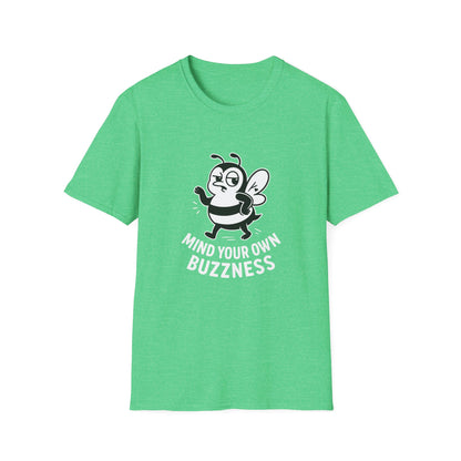 Bee T-Shirt - 'Mind Your Own Buzzness' Softstyle Tee