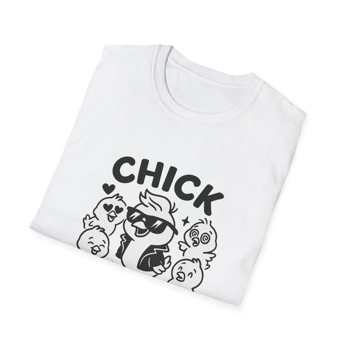 Chick T-Shirt - 'Chick Magnet' Softstyle Tee
