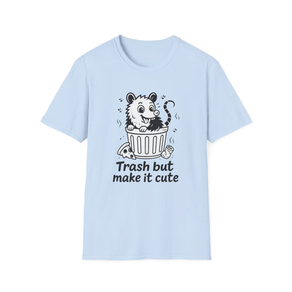 Possum T-Shirt - 'Trash But Make it Cute' Softstyle Tee
