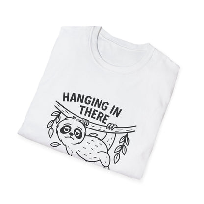Sloth T-Shirt - 'Hangin' In There' Softstyle Tee