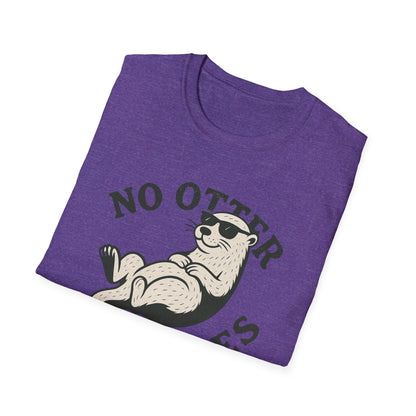 Otter T-Shirt - 'No Otter Worries' Softstyle Tee