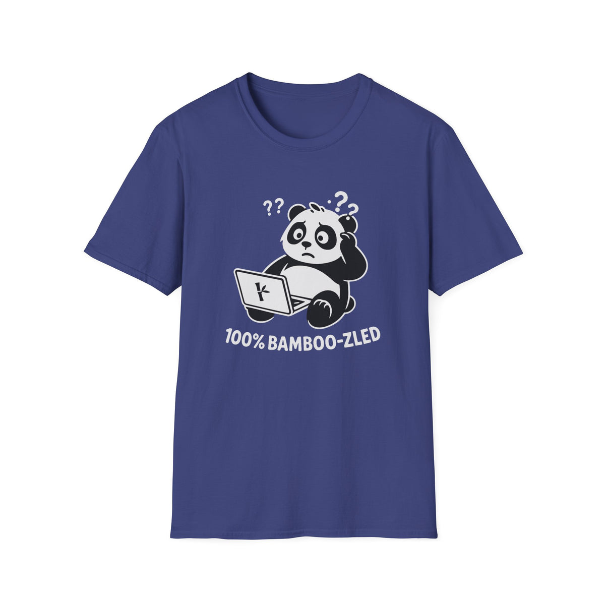 Panda T-Shirt - '100% Bamboozled' Softstyle Tee