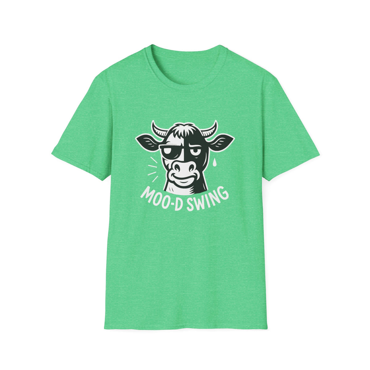 Cow T-Shirt - 'Moo-D Swing' Softstyle Tee