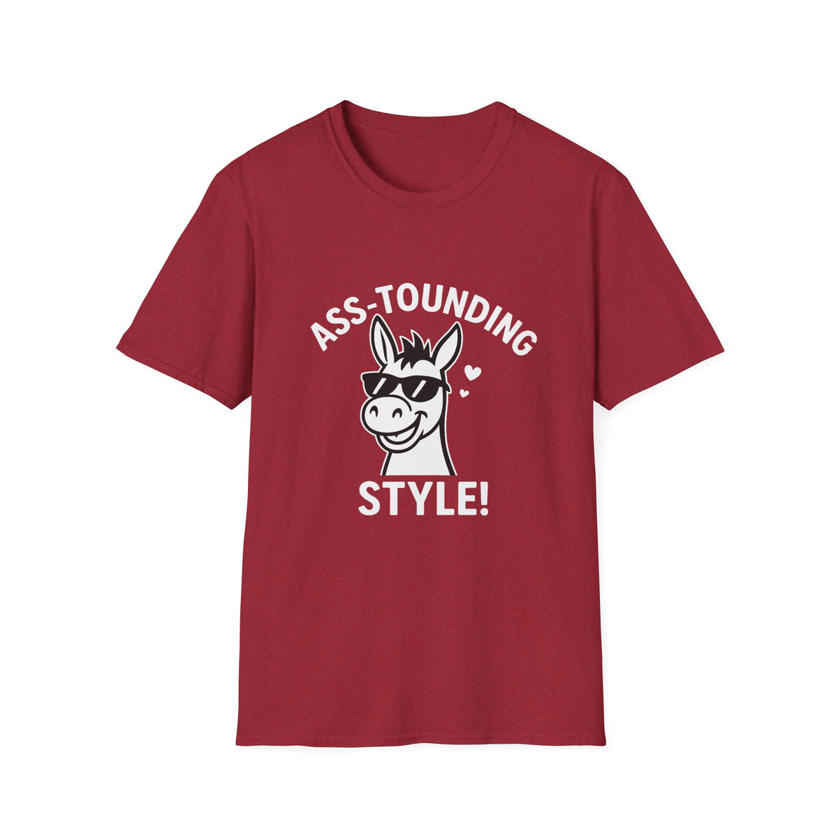 Donkey T-Shirt - 'Ass-Tounding' Softstyle Tee