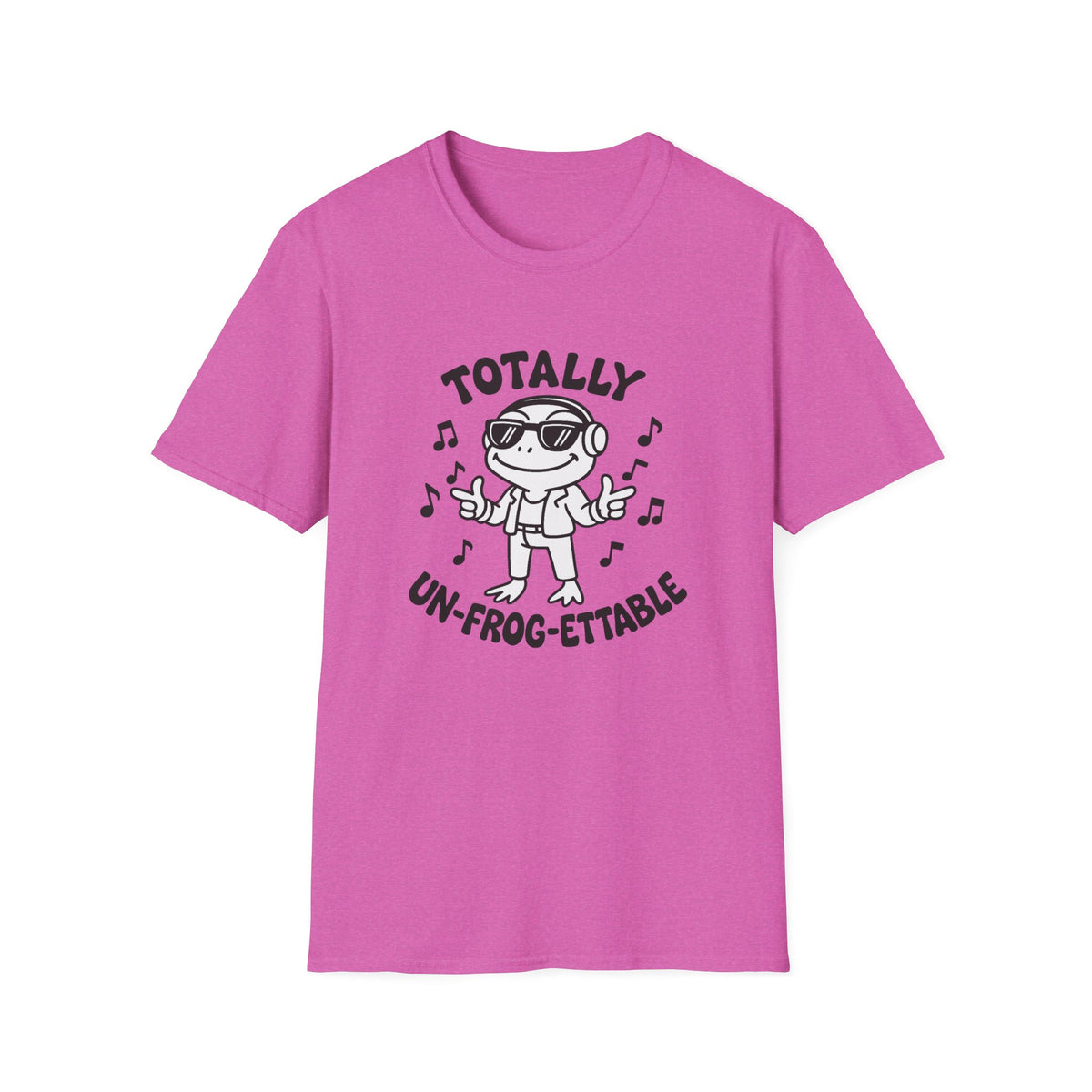 Frog T-Shirt - 'Totally Un-Frog-Gettable' Softstyle Tee