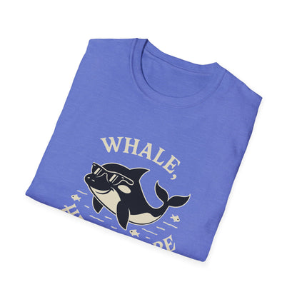 Whale T-Shirt - 'Whale Hello There' Softstyle Tee