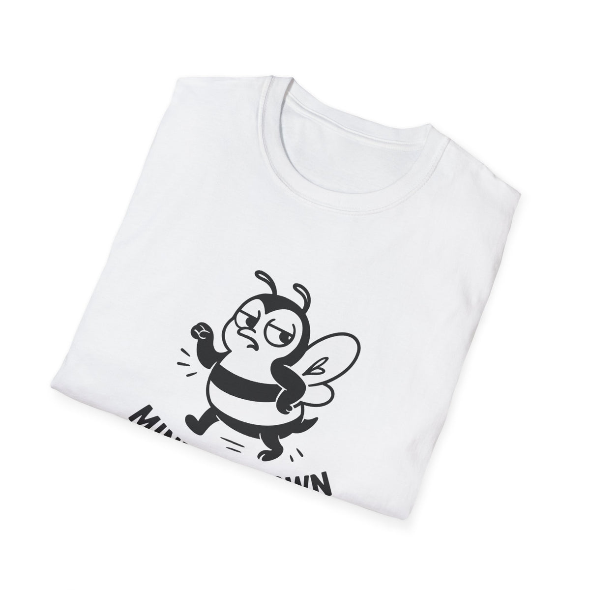 Bee T-Shirt - 'Mind Your Own Buzzness' Softstyle Tee