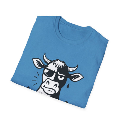 Cow T-Shirt - 'Moo-D Swing' Softstyle Tee