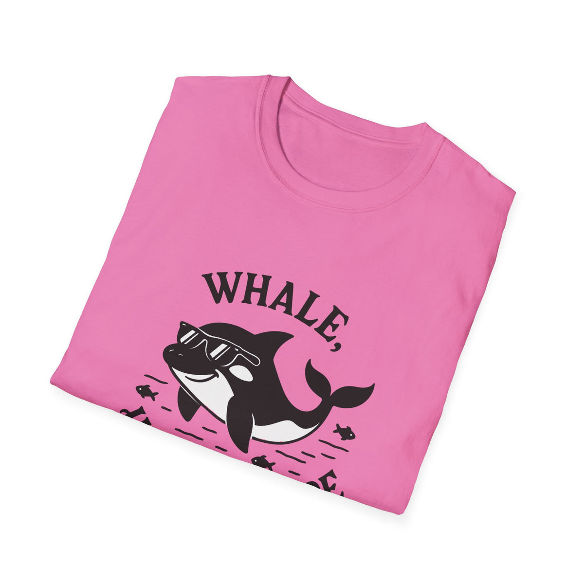 Whale T-Shirt - 'Whale Hello There' Softstyle Tee