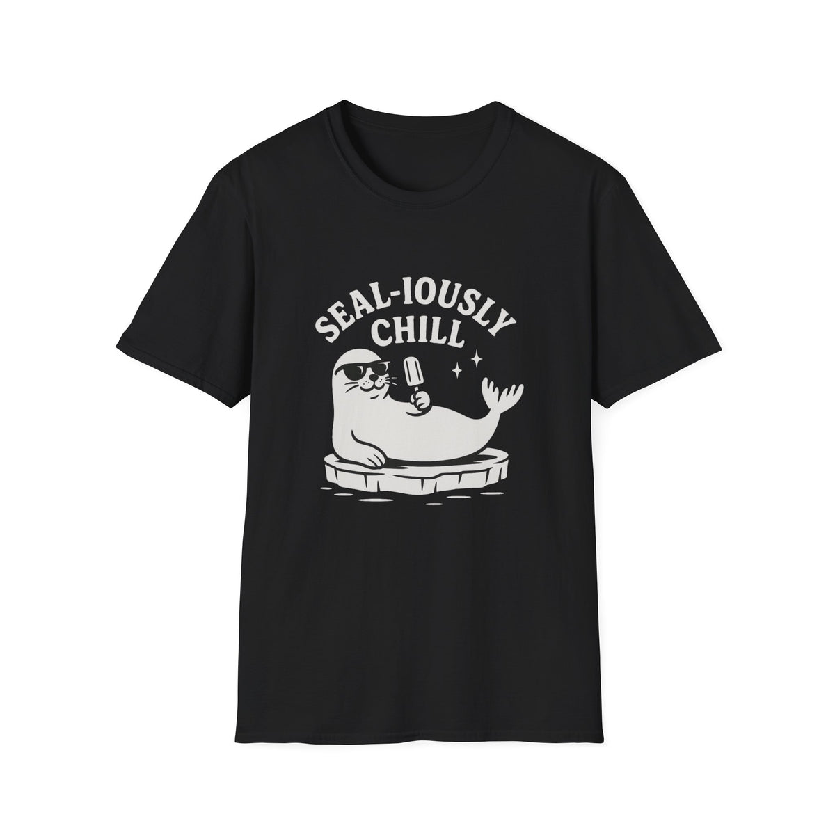 Seal T-Shirt - 'Sealiously Chill' Softstyle Tee
