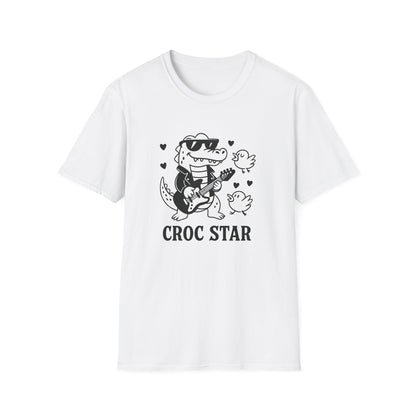 Crocodile T-Shirt - 'Croc Star' Softstyle Tee