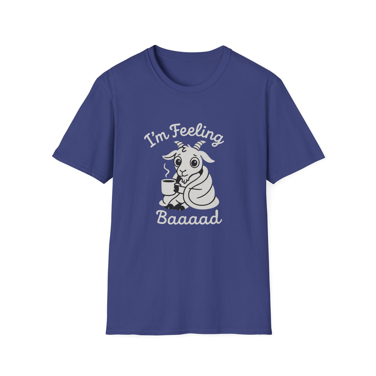 Goat T-Shirt - 'I'm Feeling Baaad' Softstyle Tee