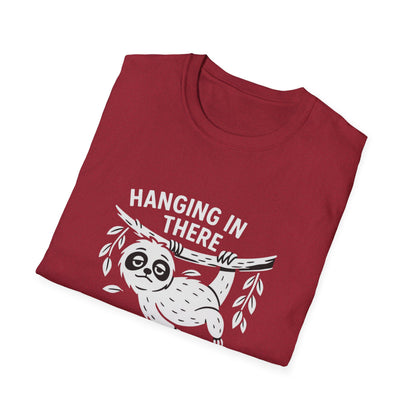Sloth T-Shirt - 'Hangin' In There' Softstyle Tee