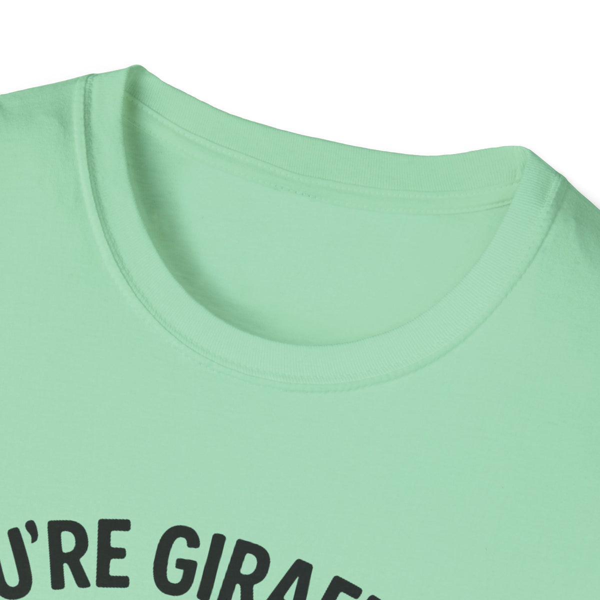 Giraffe T-Shirt - 'You're Giraffing Me Crazy' Softstyle Tee
