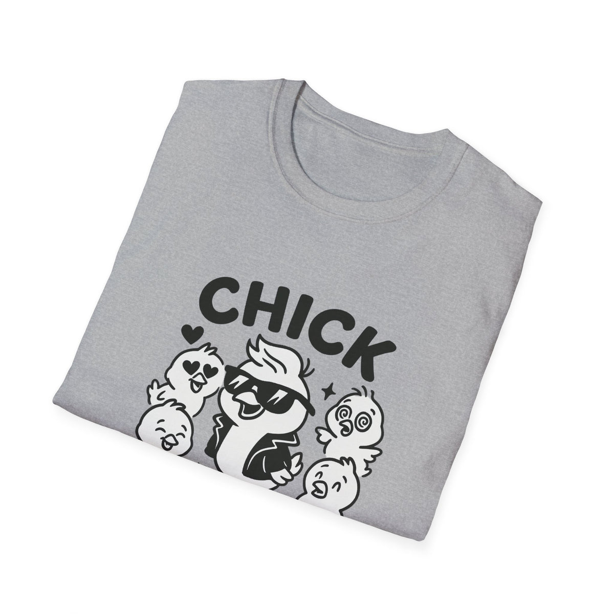 Chick T-Shirt - 'Chick Magnet' Softstyle Tee