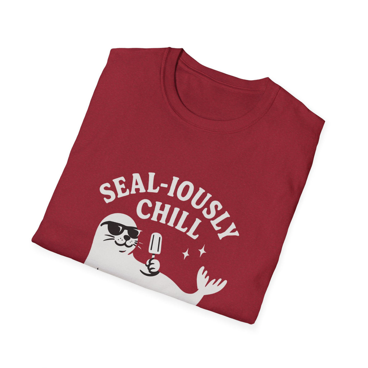 Seal T-Shirt - 'Sealiously Chill' Softstyle Tee