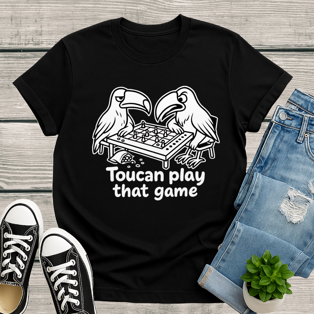 Toucan T-Shirt - 'Toucan Play That Game' Softstyle Tee